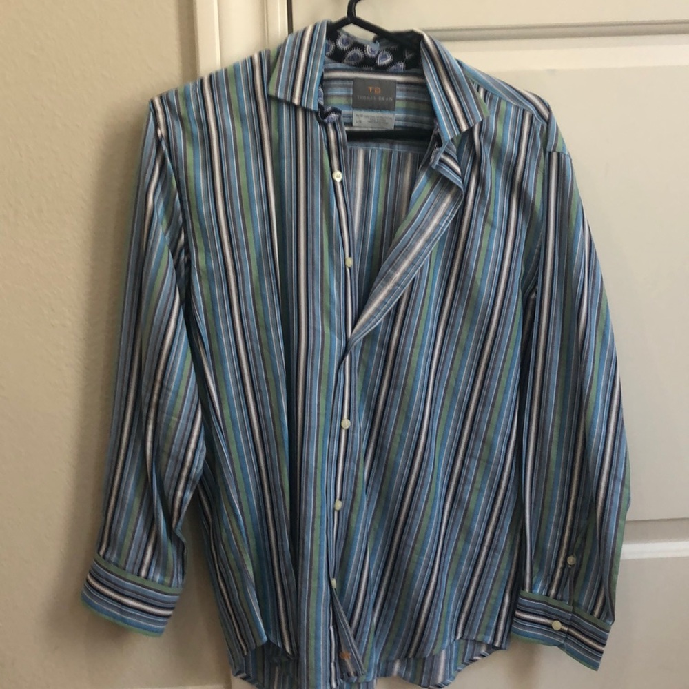 Thomas dean teen button down shirt